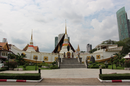 The Junk Vessel with Adorned Pagodas