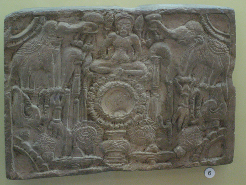 Rock Carving depicting blessing scenes 