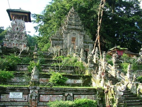 Stepped bases at Pura Kehen