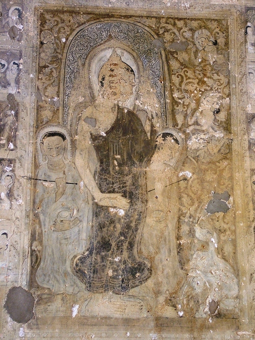 Subjugation of Nalagiri : Mural in Payatonzu