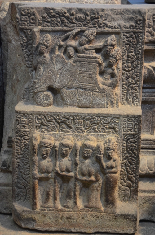 Buddha’s Life Narrative: Pedestal from Dong Duong