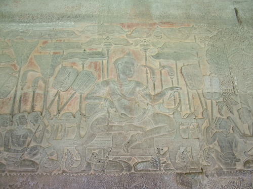 Wall Carvings: Suryavarman II