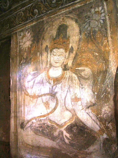 Bodhisattva : Mural in Alopye